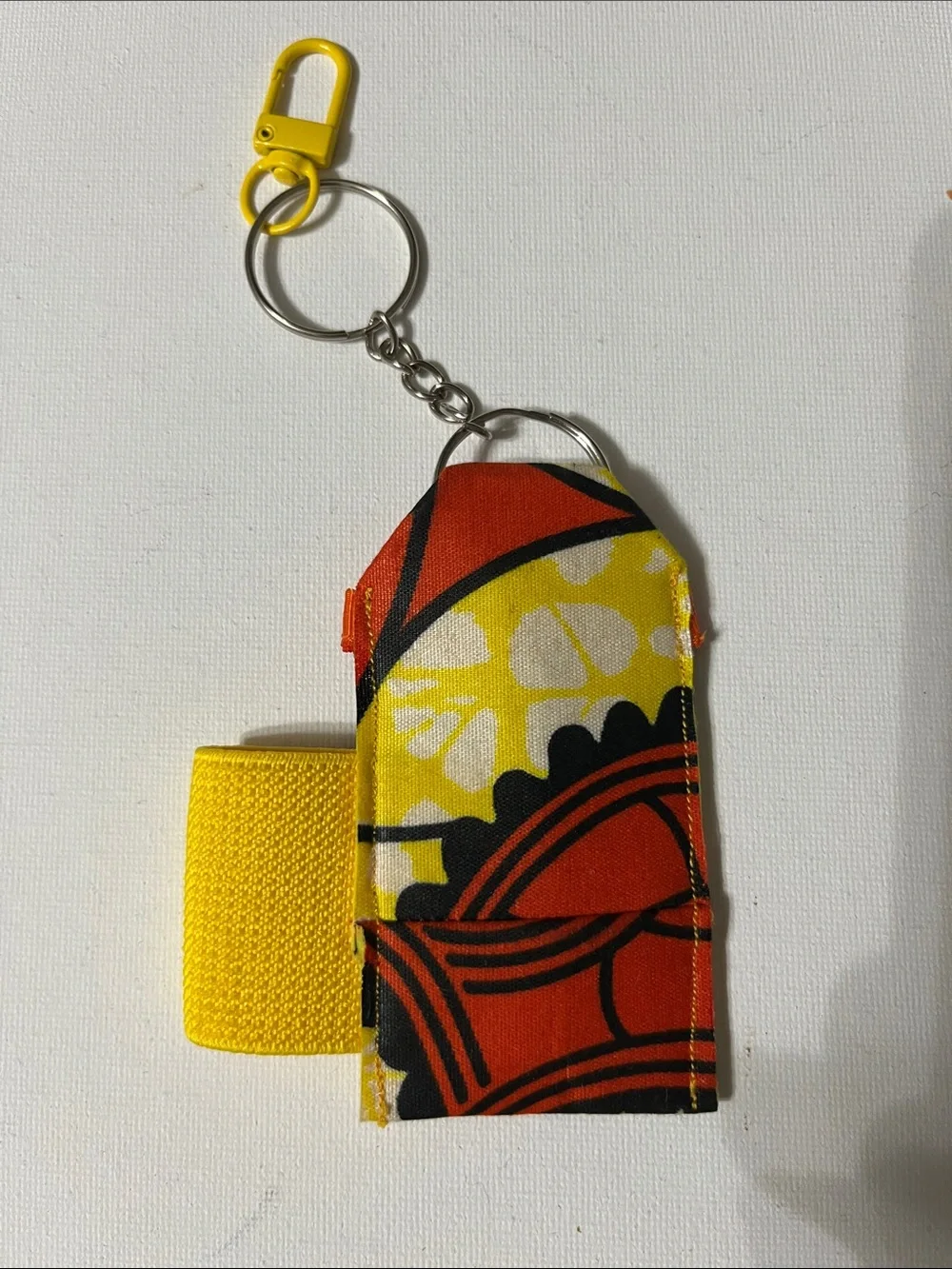 Gift Set Golden Sunset Double Lip Balm & Spray Holder Keychain 2 pr Earrings